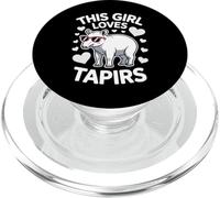 This Girl Loves Tapirs PopSockets PopGrip for MagSafe