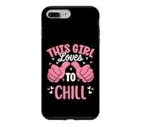 This Girl Loves To Chill Funny Lazy Relaxing Case for iPhone 7 Plus/8 Plus