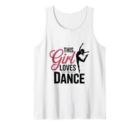This Girl Loves to Dance, Dancing Lover Dance Dancer Tank Top