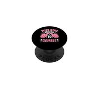 This Girl Loves To Gamble Funny Gambling PopSockets Adhesive PopGrip