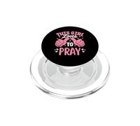This Girl Loves To Pray Funny Faith Religious PopSockets PopGrip for MagSafe