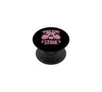 This Girl Loves To Stink Funny Farmer Farming Stinking PopSockets Adhesive PopGrip