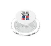This Girl May Spontaneously Travel Dominican Republic PopSockets PopGrip for MagSafe