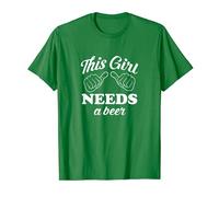 This Girl Needs a Beer | St. Patrick's Day Irish Shirt