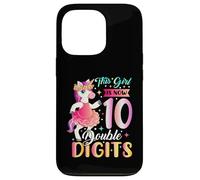 This Girl Now 10 Double Digits Unicorn 10 Years Old Birthday Case for iPhone 13 Pro