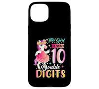 This Girl Now 10 Double Digits Unicorn 10 Years Old Birthday Case for iPhone 15 Plus