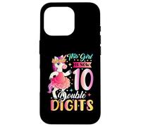 This Girl Now 10 Double Digits Unicorn 10 Years Old Birthday Case for iPhone 16 Pro