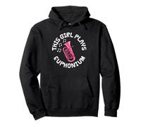 This Girl Plays Euphonium, Female Brass Musician Pullover Hoodie