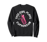 This Girl Plays Euphonium, Female Brass Musician Sweatshirt