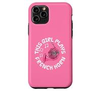 This Girl Plays French Horn, Female Brass Musician Case for iPhone 11 Pro