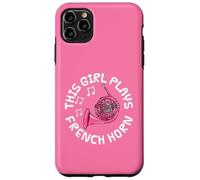 This Girl Plays French Horn, Female Brass Musician Case for iPhone 11 Pro Max