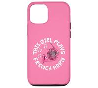 This Girl Plays French Horn, Female Brass Musician Case for iPhone 12/12 Pro