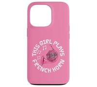 This Girl Plays French Horn, Female Brass Musician Case for iPhone 13 Pro
