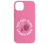 This Girl Plays French Horn, Female Brass Musician Case for iPhone 14 Plus