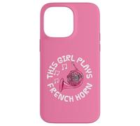 This Girl Plays French Horn, Female Brass Musician Case for iPhone 14 Pro Max