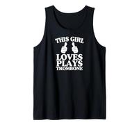 This Girl Plays Trombone Two Thumbs Tank Top