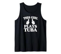 This Girl Plays Tuba Two Thumbs Tank Top