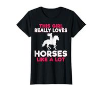 This Girl Really Loves Horses Like a Lot T-Shirt
