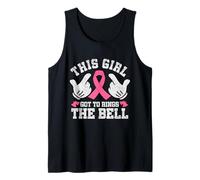 This Girl Rings the Bell Breast Cancer Awareness Pink Ribbon Tank Top