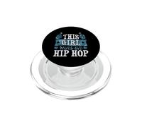This Girl Runs On Hip Hop PopSockets PopGrip for MagSafe