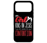 This Girl Runs On Jesus And Contortionist Contortion Yoga Case for iPhone 17 Pro Max