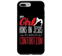 This Girl Runs On Jesus And Contortionist Contortion Yoga Case for iPhone 7 Plus/8 Plus