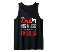 This Girl Runs On Jesus and Contortionist Contortion Yoga Tank Top