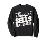 This Girl Sells Real Estate Agent Rent Realtor Home Sweatshirt