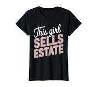 This Girl Sells Real Estate Agent Rent Realtor Salesperson T-Shirt