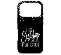 This Girl Sells Real Estate - Cute Realtor Gift Case for iPhone 17 Pro