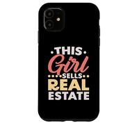 This Girl Sells Real Estate Property Management Realtor Case for iPhone 11