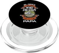 This Girl Stole My Heart She Calls Me Papa Daddy Dad PopSockets PopGrip for MagSafe