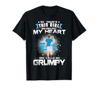 This Girl Who Kinda Stole My Heart She Calls Me Grumpy Dad T-Shirt