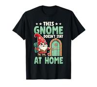 This Gnome Doesnt Stay At Home Travel Humor T-Shirt