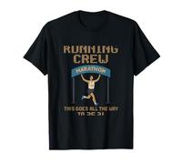 This Goes All The Way to 26.2 Running Crew Digital Ticker T-Shirt