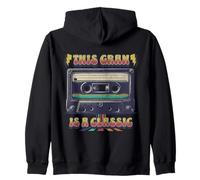 This Gran Is A Classic Cassette Tape Retro Music Mixtape Zip Hoodie