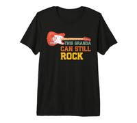 This Granda Can Still Rock Guitar Vintage Fathers Day Retro Premium T-Shirt