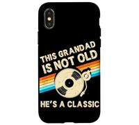 This Grandad Is Not Old Hes A Classic Retro Birthday Vinyl Case for iPhone X/XS