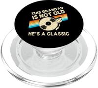 This Grandad Is Not Old Hes A Classic Retro Birthday Vinyl PopSockets PopGrip for MagSafe
