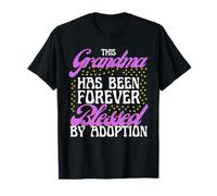 This Grandma Forever Blessed by Adoption Family Love T-Shirt