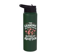 This Grandma Has Been Forever Blessed by Adoption Stainless Steel Insulated Water Bottle