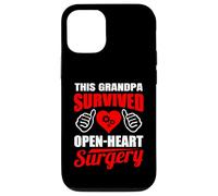 This Grandpa Survived Open Heart Surgery Recovery Get Well Case for iPhone 12/12 Pro