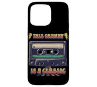 This Granny Is A Classic Cassette Tape Retro Music Mixtape Case for iPhone 15 Pro Max