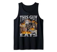 This Guy Eats Funny Offensive Donkey Meme Bootleg Graphic Tank Top
