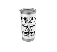This Guy is an Awesome Drone Pilot Stainless Steel Insulated Tumbler