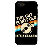 This Guy Is Not Old Hes A Classic Retro Birthday Vinyl Case for iPhone SE (2020) / 7/8
