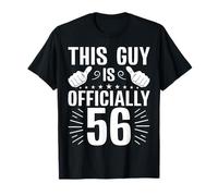 This Guy is Officially 56 Years Old Funny 56th Birthday T-Shirt