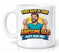 This Guy is One Awesome Dad Funny Fathers Day Gift Mug