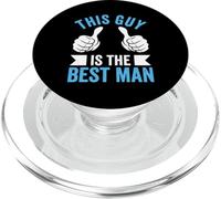 This Guy is the Best Man Funny Wedding PopSockets PopGrip for MagSafe