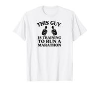 This Guy Is Training To Run A Marathon Two Thumbs T-Shirt
